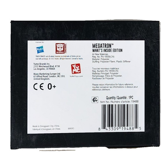 New DZNR Transformers Megatron Whats Inside Edition Collectable Plush Toy - Picture 6 of 6